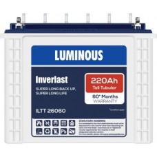 LUMINOUS Inverlast ILTT26060 220Ah Tall Tubular Battery Tubular Inverter Battery  (220Ah)